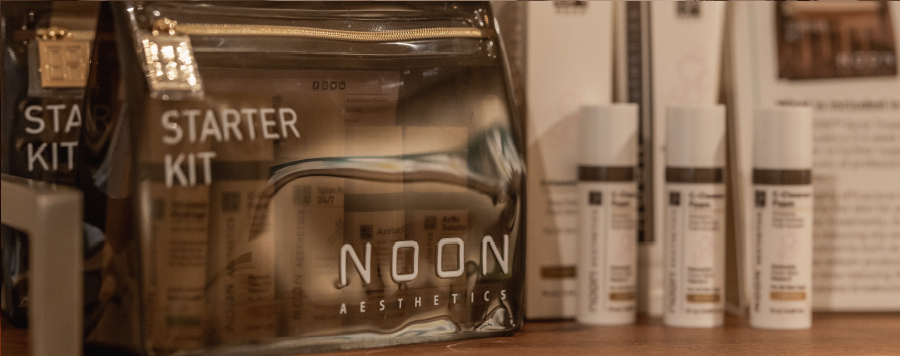 NOON Aesthetics Skin Care Line_Starter Kit Bag